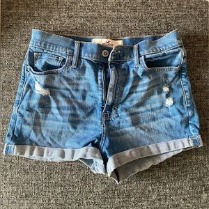 Hollister High-Rise Jean Shorts